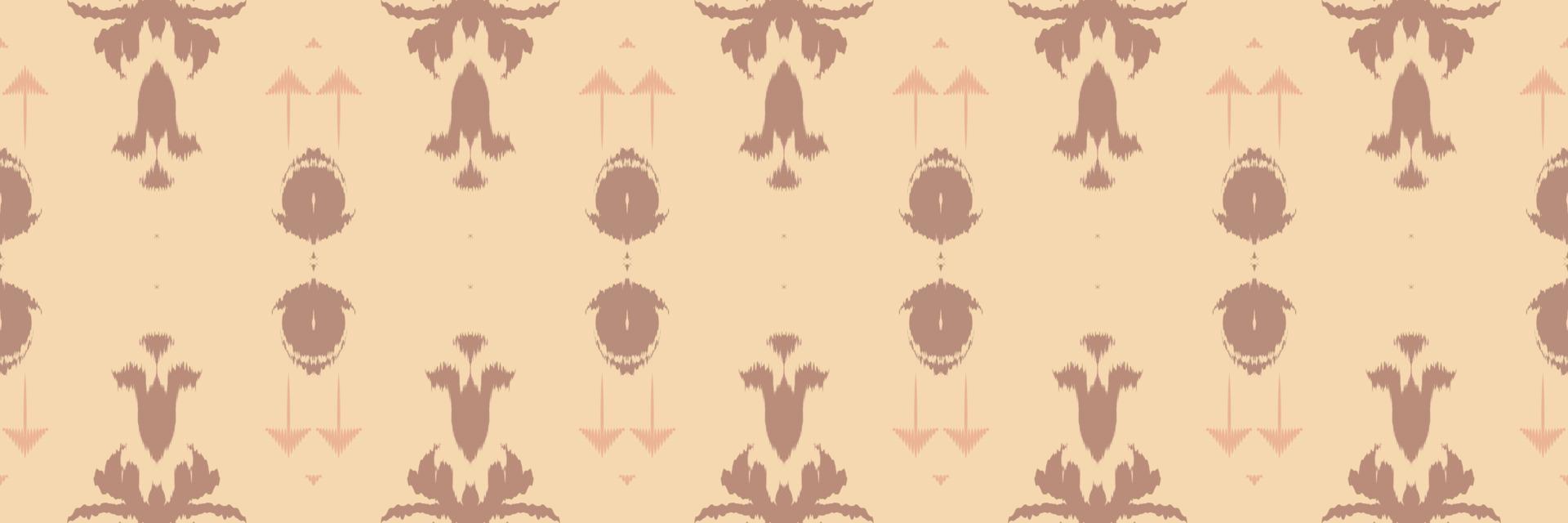 Ikat vector batik textile seamless pattern digital vector design for Print saree Kurti Borneo Fabric border brush symbols swatches designer