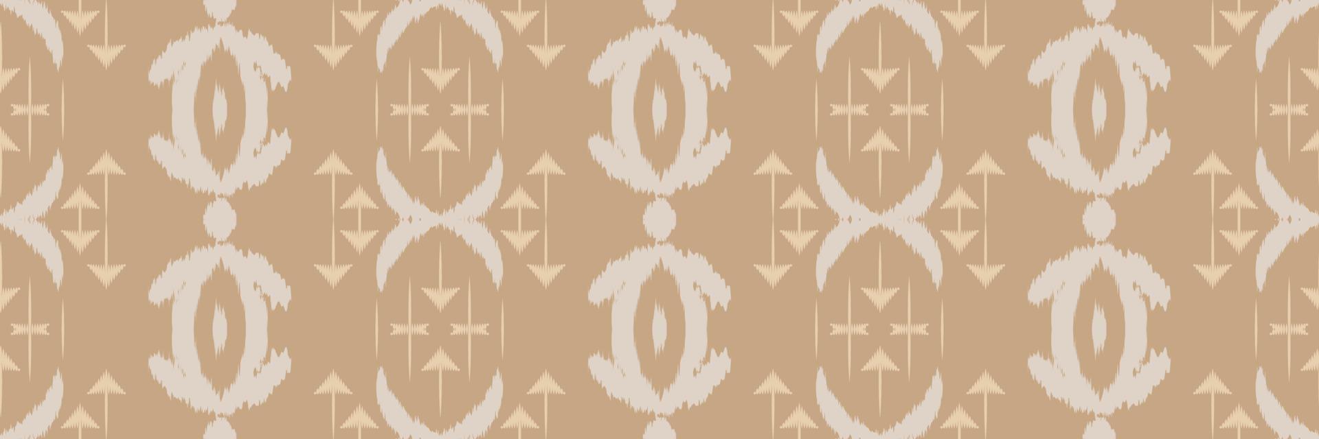 Batik Textile Ikkat or ikat damask seamless pattern digital vector design for Print saree Kurti Borneo Fabric border brush symbols swatches designer