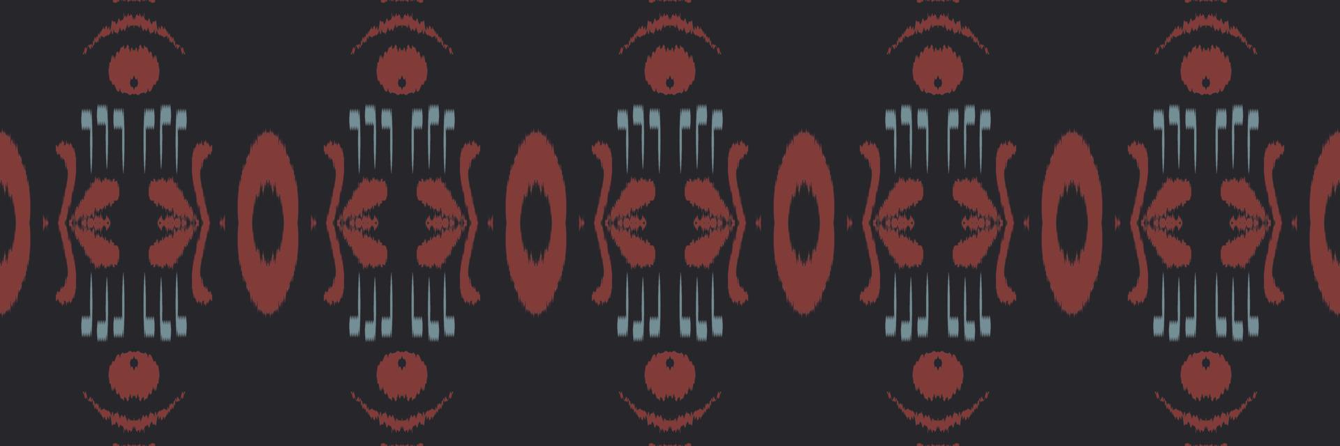 Batik Textile ikat design seamless pattern digital vector design for Print saree Kurti Borneo Fabric border brush symbols swatches designer