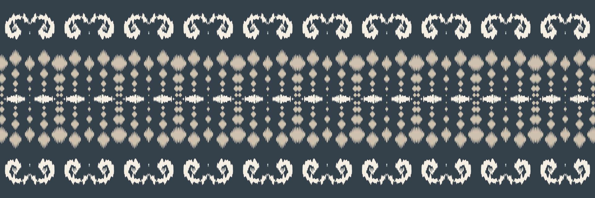 Ikat flower tribal color Seamless Pattern. Ethnic Geometric Batik Ikkat Digital vector textile Design for Prints Fabric saree Mughal brush symbol Swaths texture Kurti Kurtis Kurtas