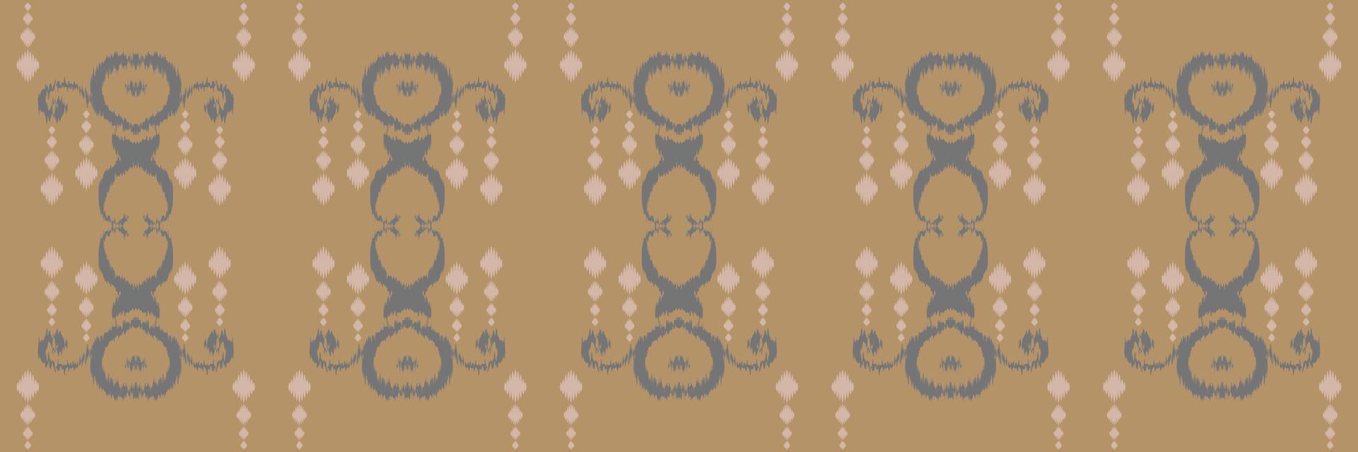 Batik Textile Motif ikat print seamless pattern digital vector design for Print saree Kurti Borneo Fabric border brush symbols swatches designer