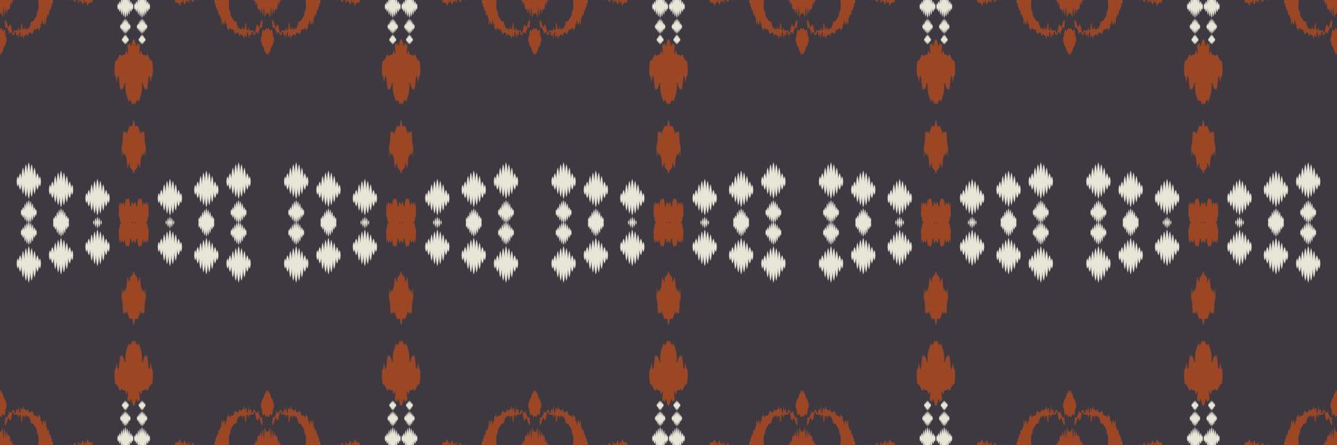 Motif ikat stripe batik textile seamless pattern digital vector design for Print saree Kurti Borneo Fabric border brush symbols swatches designer