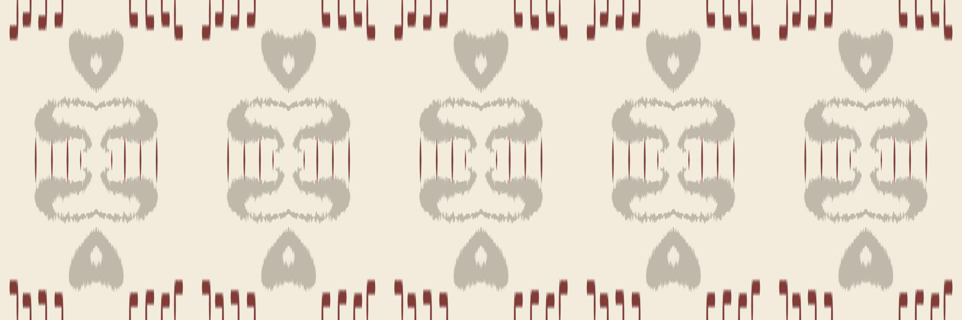 motivo textil batik ikat patrón floral sin costuras diseño vectorial digital para imprimir saree kurti borde de tela símbolos de pincel muestras ropa de fiesta vector