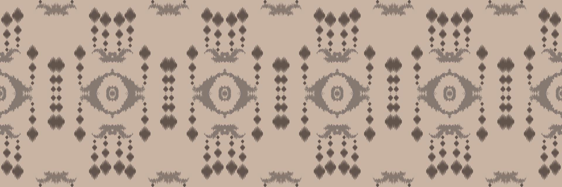Batik Textile Ethnic ikat stripes seamless pattern digital vector design for Print saree Kurti Borneo Fabric border brush symbols swatches cotton