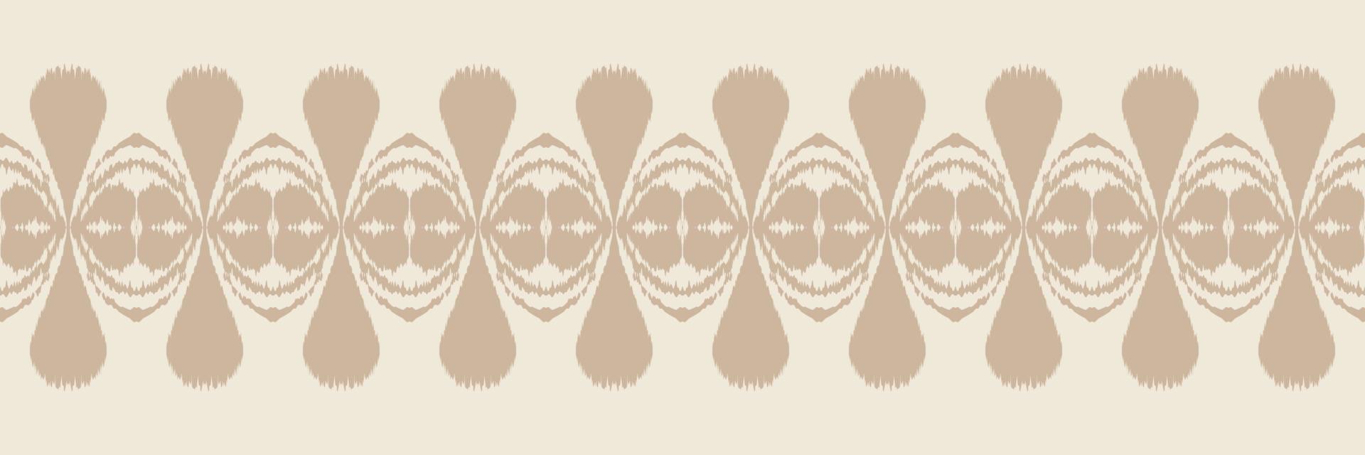 tela batik textil ikat patrón sin costuras diseño vectorial digital para impresión saree kurti borde de tela símbolos de pincel diseñador de muestras vector