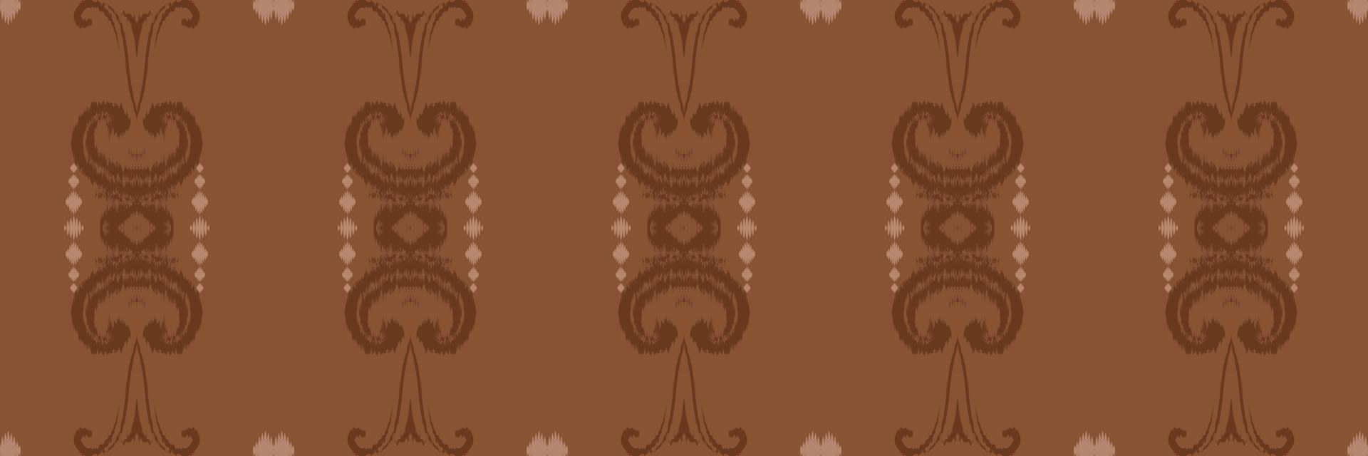 batik textil ikat diseño de patrones sin fisuras diseño vectorial digital para imprimir saree kurti borde de tela símbolos de pincel muestras de algodón vector