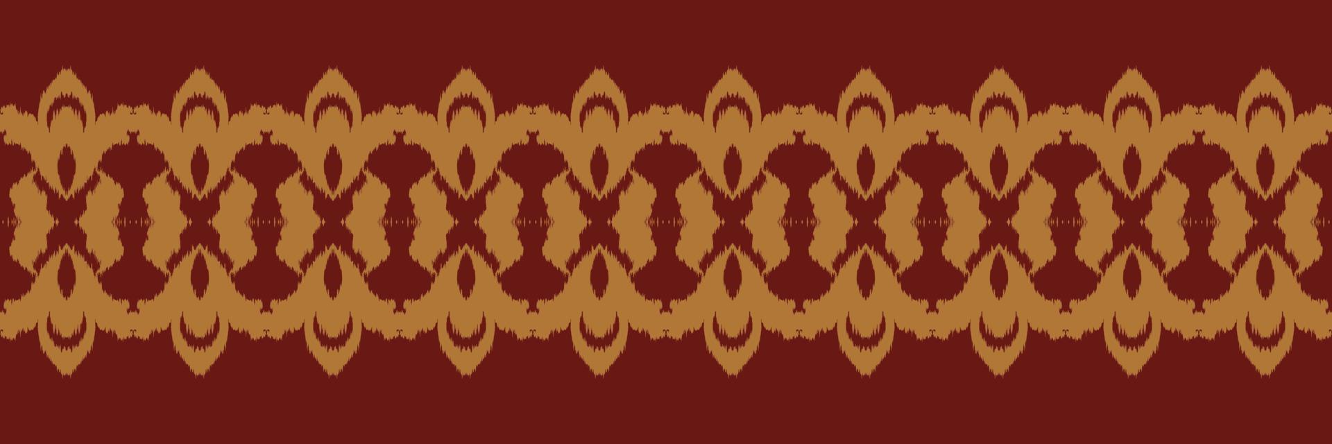 Batik Textile Motif ikat floral seamless pattern digital vector design for Print saree Kurti Borneo Fabric border brush symbols swatches designer
