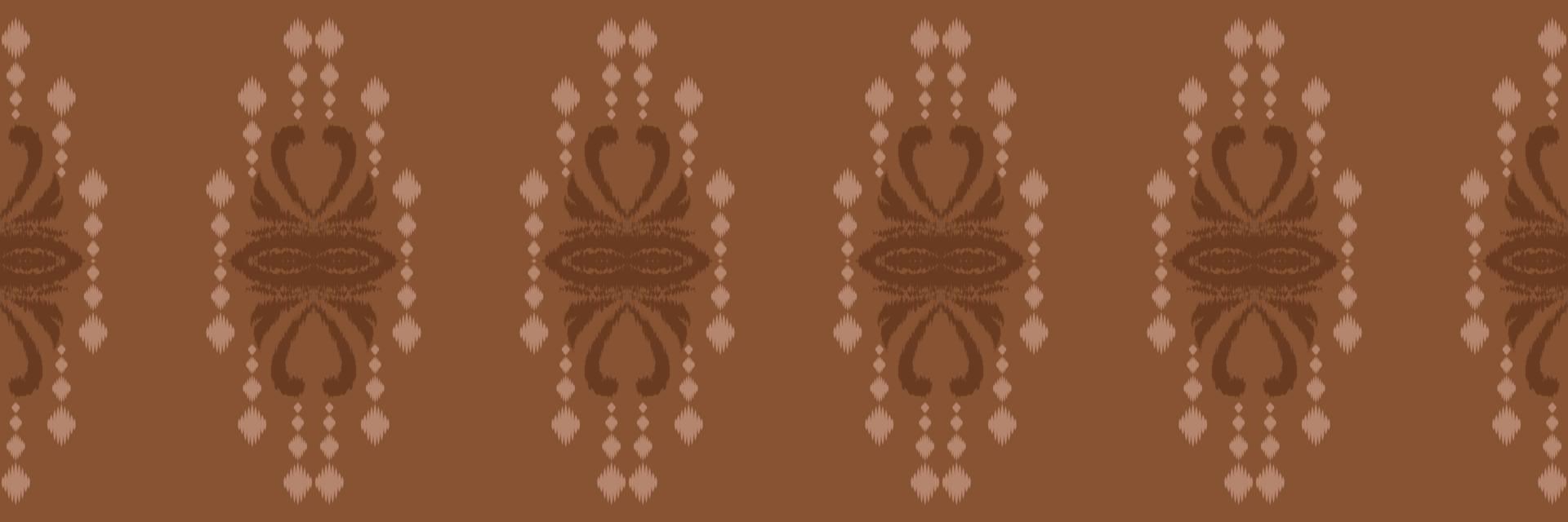 Ikat design batik textile seamless pattern digital vector design for Print saree Kurti Borneo Fabric border brush symbols swatches stylish