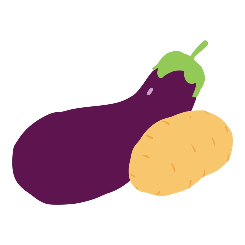 Farm harvest icon, isometric style vector