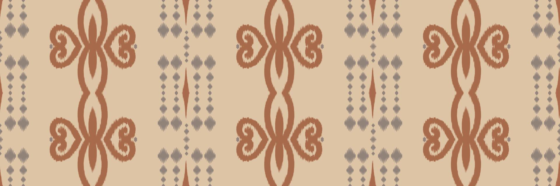 Batik Textile Ikkat or ikat designs seamless pattern digital vector design for Print saree Kurti Borneo Fabric border brush symbols swatches party wear