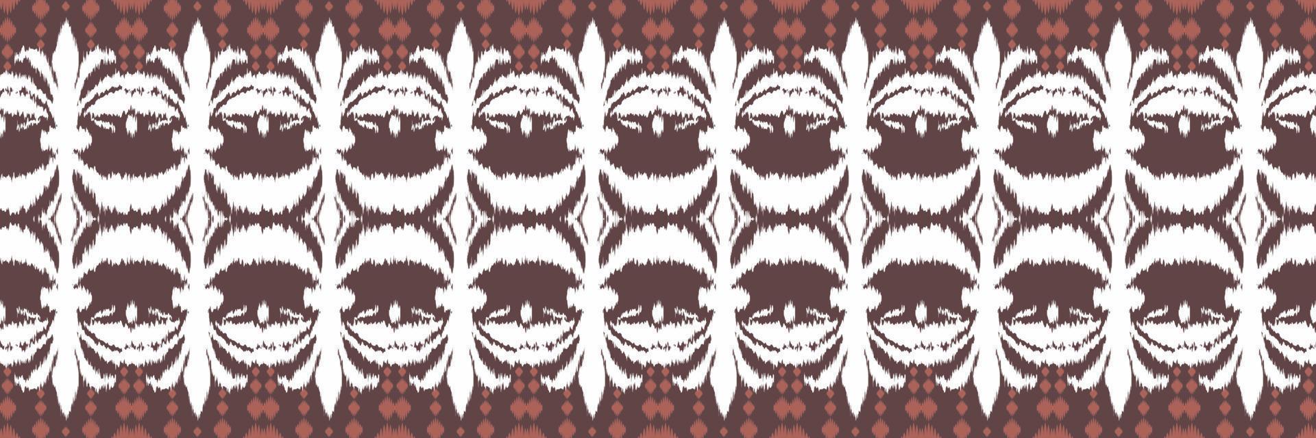 Ikat floral tribal background Seamless Pattern. Ethnic Geometric Ikkat Batik Digital vector textile Design for Prints Fabric saree Mughal brush symbol Swaths texture Kurti Kurtis Kurtas