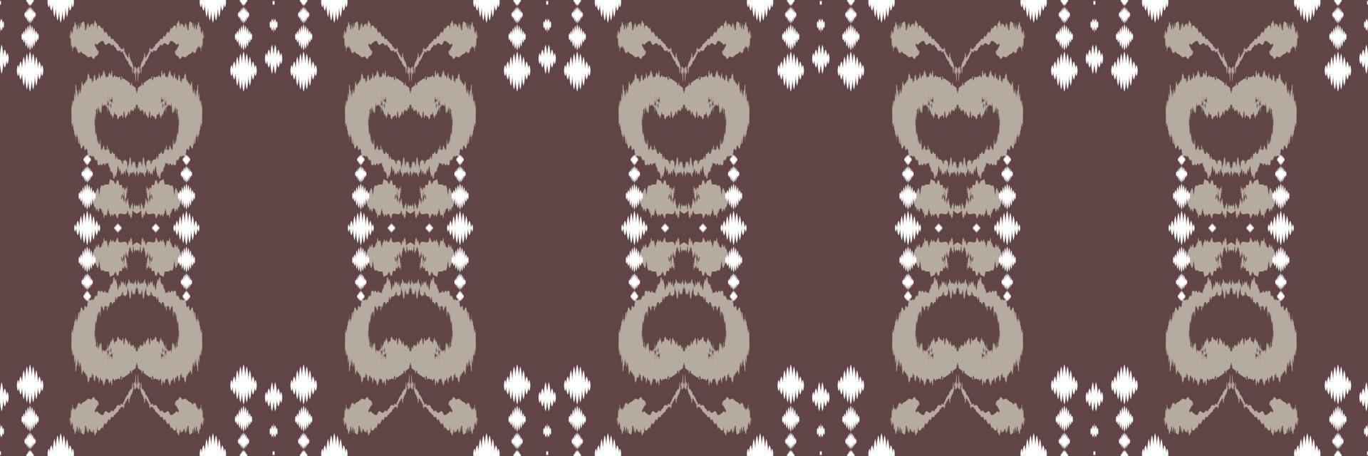 Batik Textile Motif ikat stripe seamless pattern digital vector design for Print saree Kurti Borneo Fabric border brush symbols swatches designer