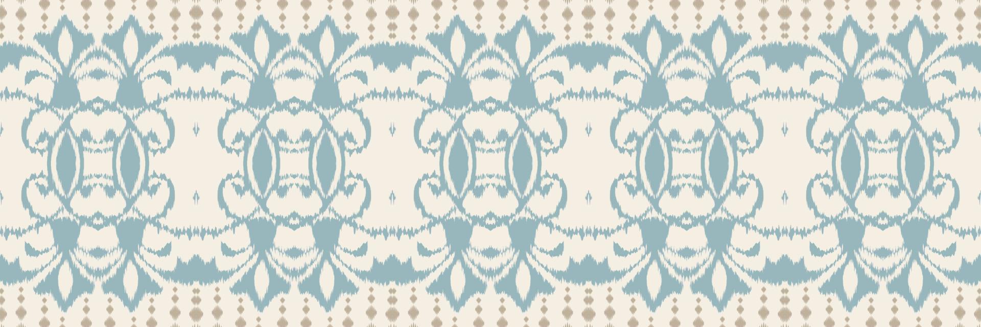 Ethnic ikat design batik textile seamless pattern digital vector design for Print saree Kurti Borneo Fabric border brush symbols swatches designer
