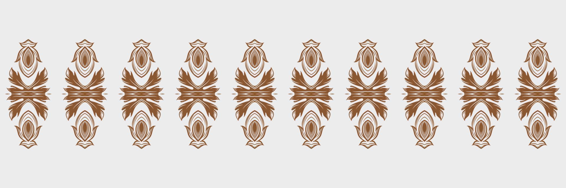 batik textil ikat chevron patrón sin costuras diseño de vector digital para imprimir saree kurti borneo borde de tela símbolos de pincel muestras de algodón