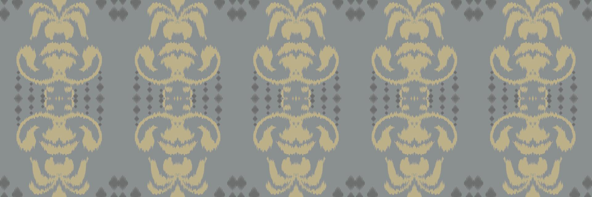 Ikat fabric tribal background Seamless Pattern. Ethnic Geometric Ikkat Batik Digital vector textile Design for Prints Fabric saree Mughal brush symbol Swaths texture Kurti Kurtis Kurtas