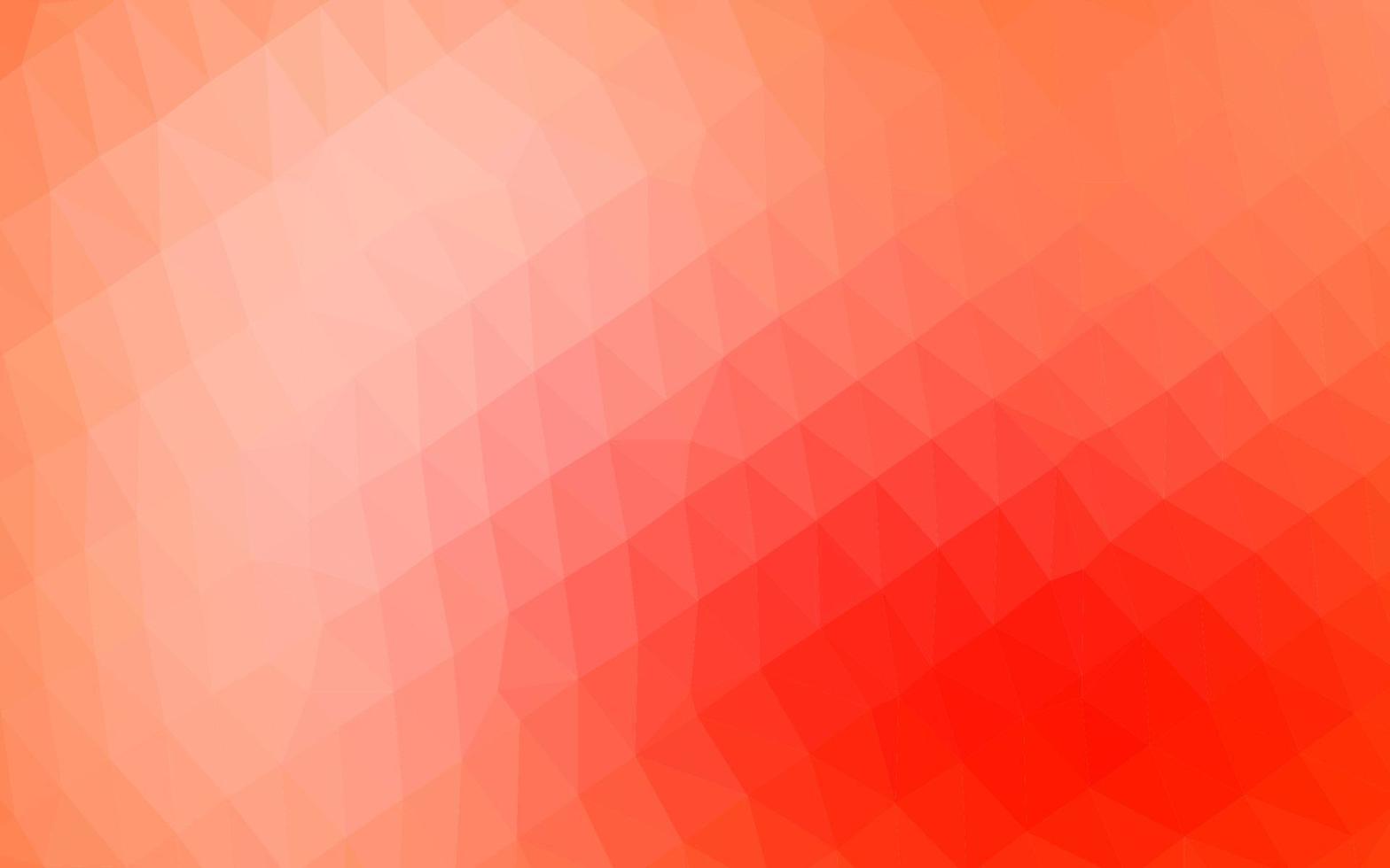 Light Red vector polygon abstract backdrop.