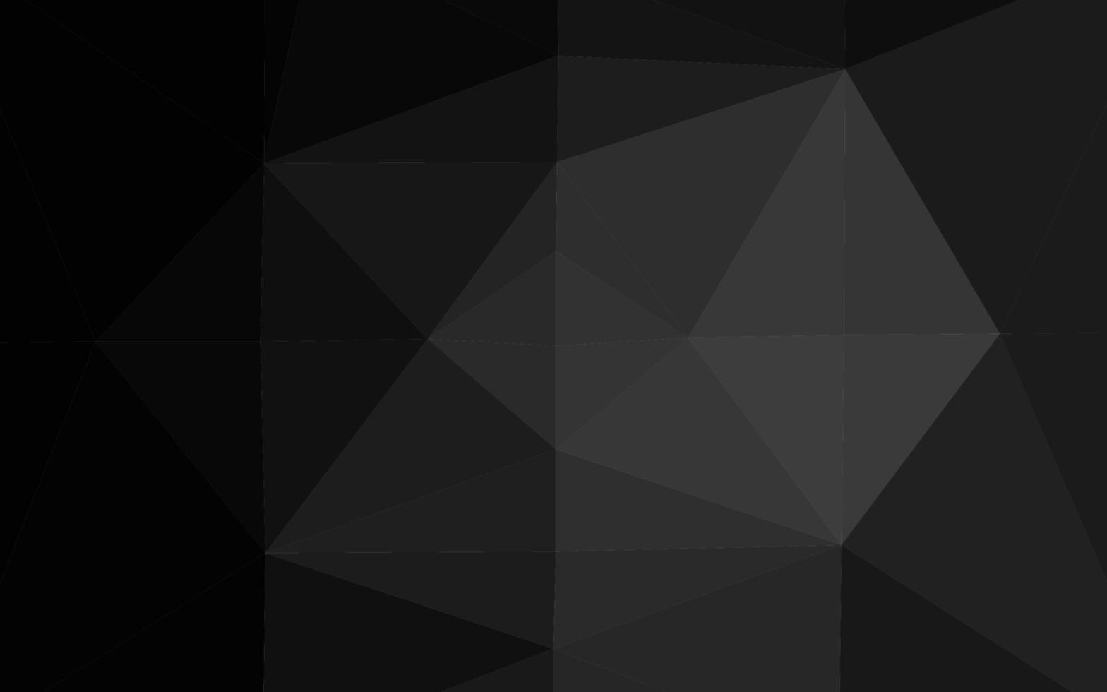 Dark Silver, Gray vector shining triangular pattern.