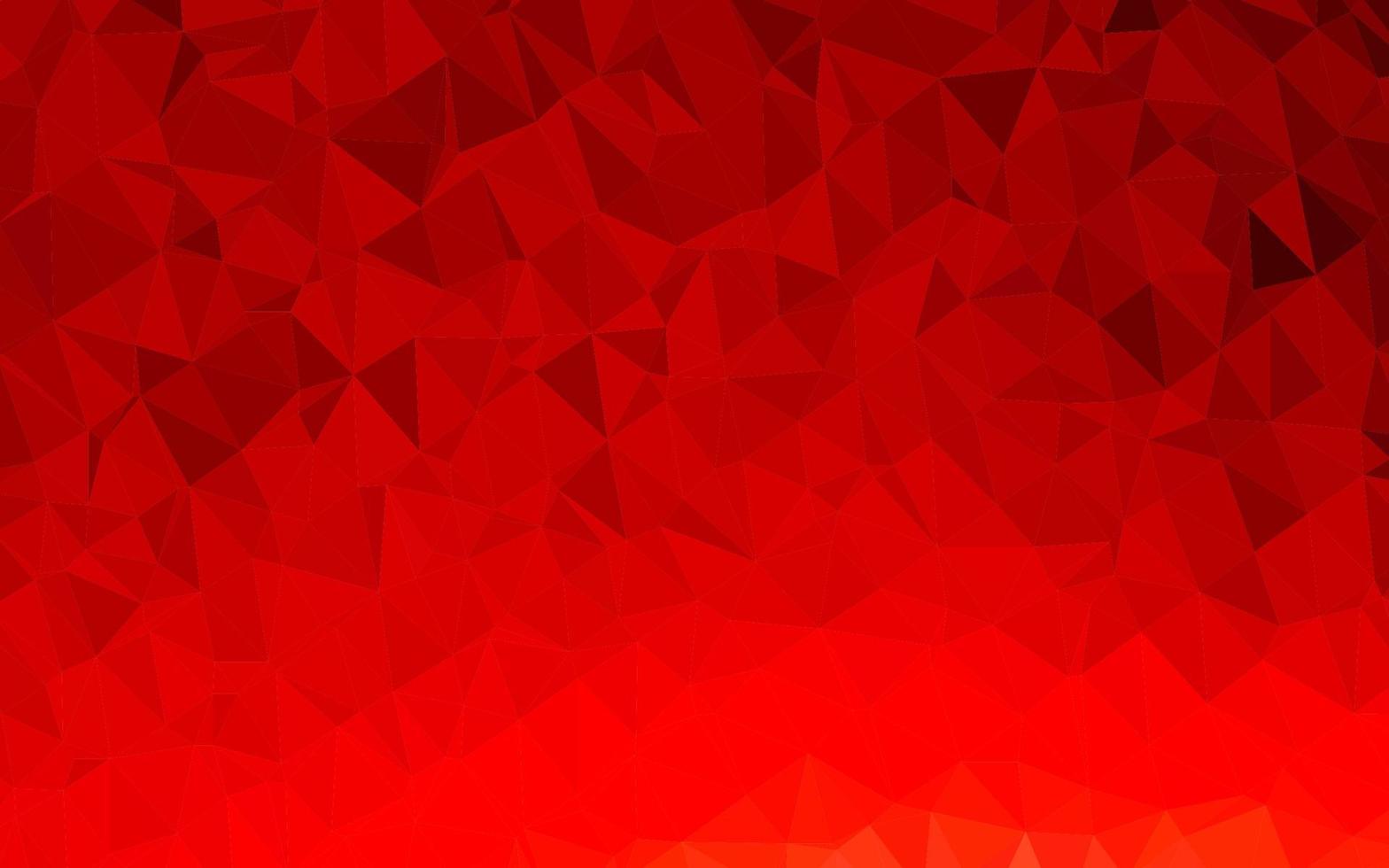 Light Red vector low poly cover.