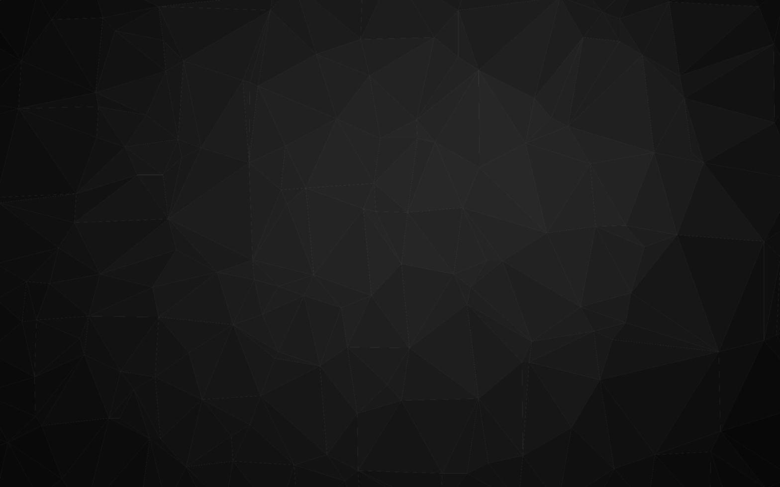 Dark Silver, Gray vector polygonal pattern.