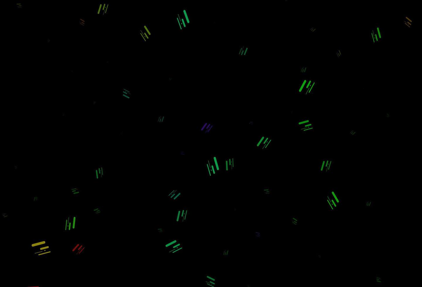 Dark multicolor, rainbow vector layout with flat lines.