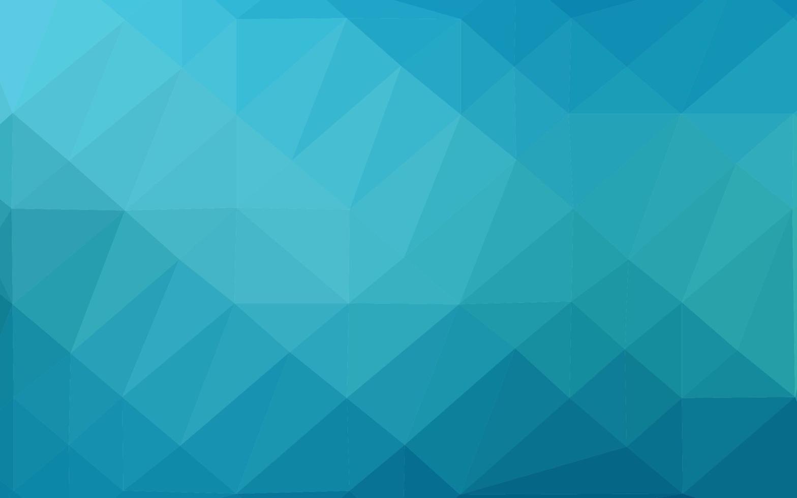 Light BLUE vector abstract polygonal cover.