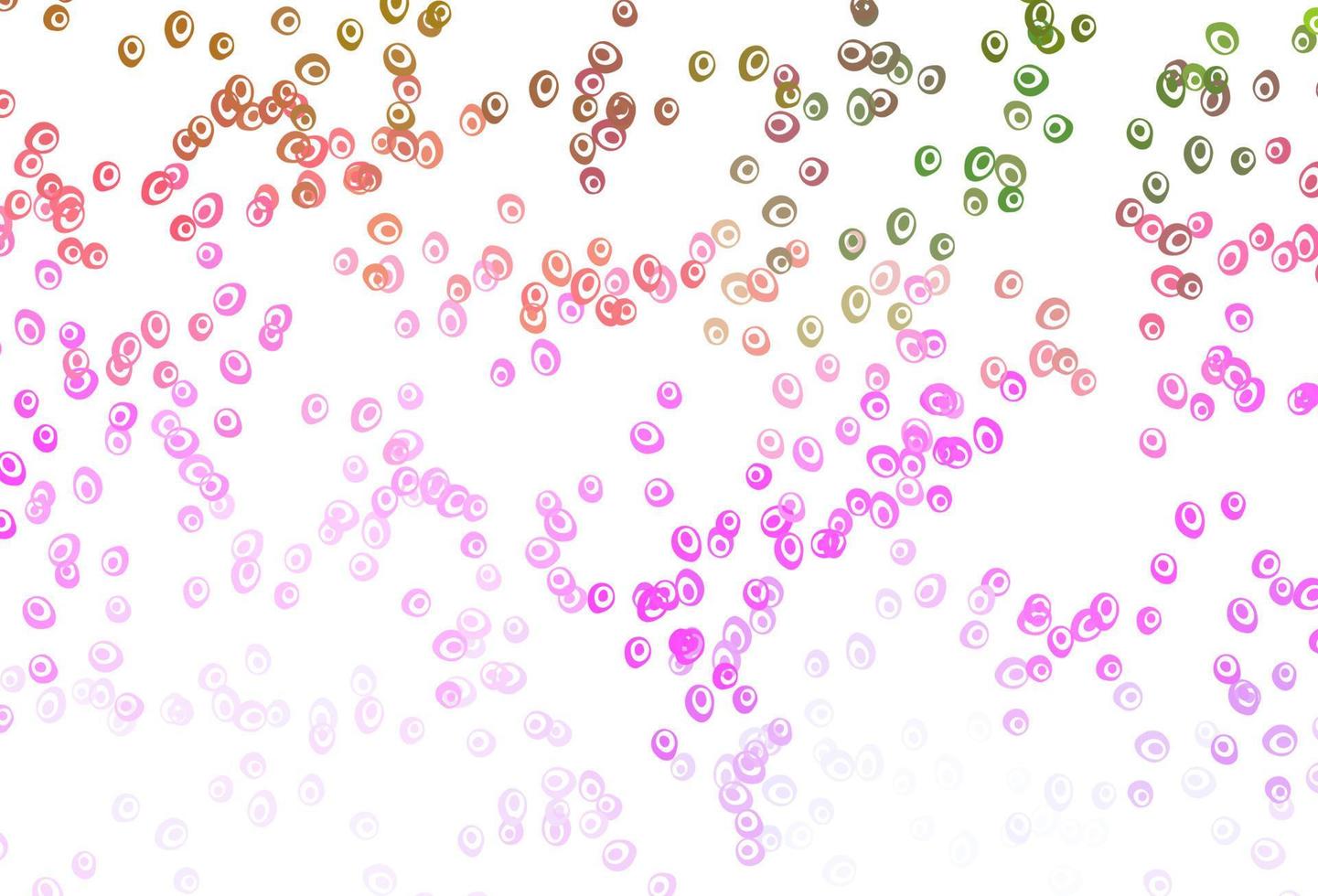 Light Multicolor, Rainbow vector layout with circle shapes.