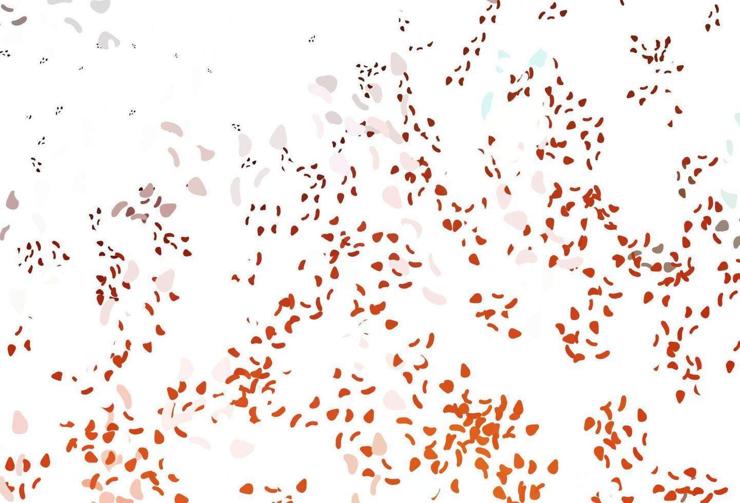 Light orange vector pattern with chaotic shapes.