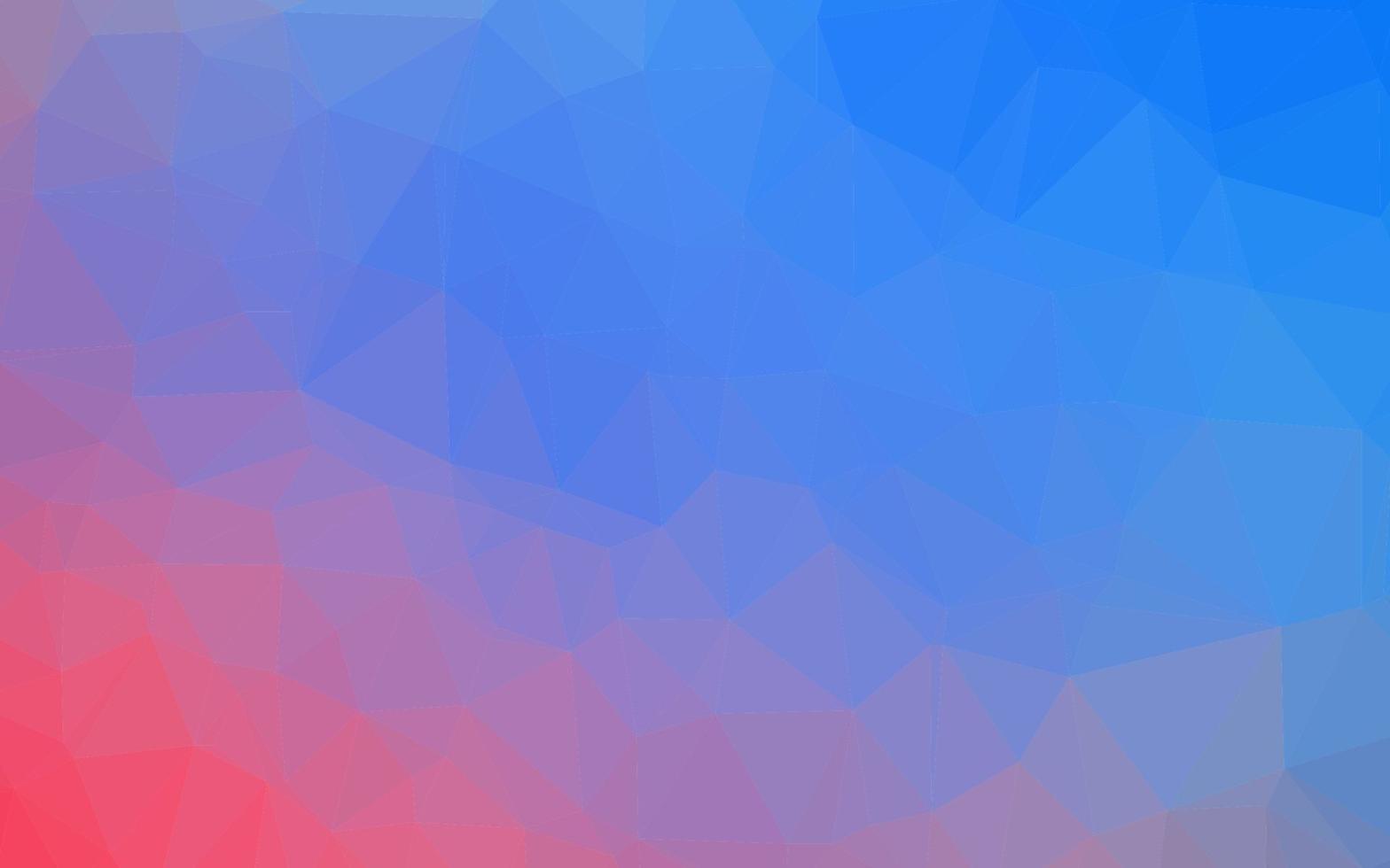 Light Blue, Red vector polygon abstract layout.