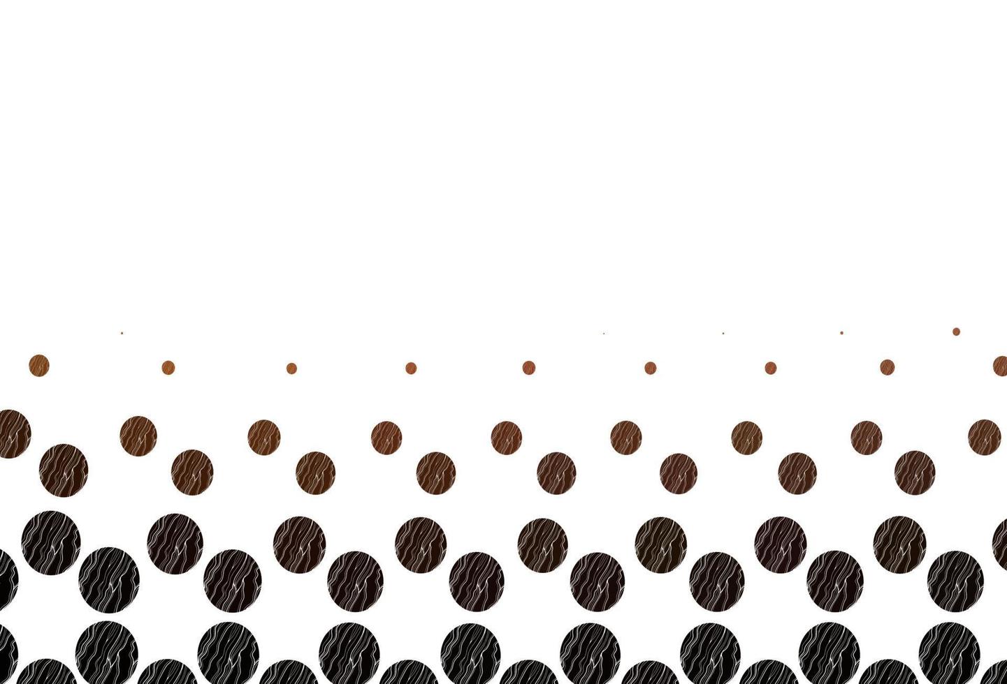 Light orange vector cover with spots.