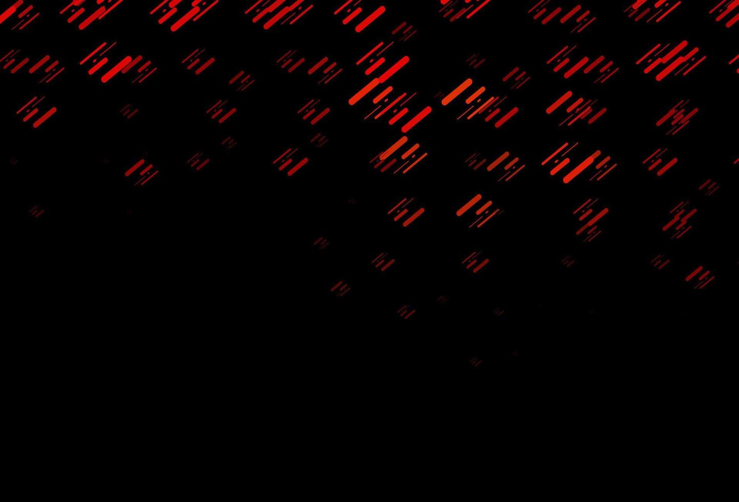 Dark Orange vector template with repeated sticks.