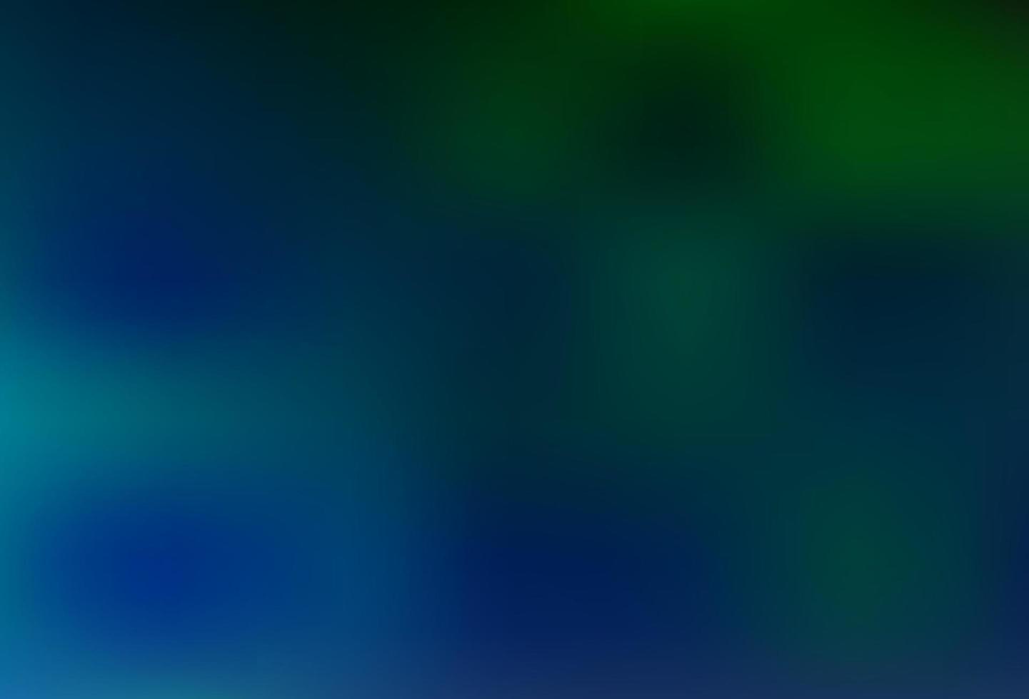 Dark Blue, Green vector blurred and colored background.