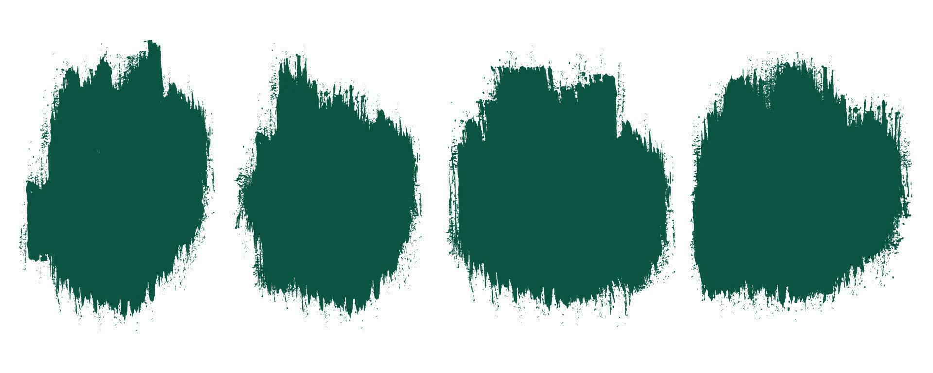 New abstract brush image set vector