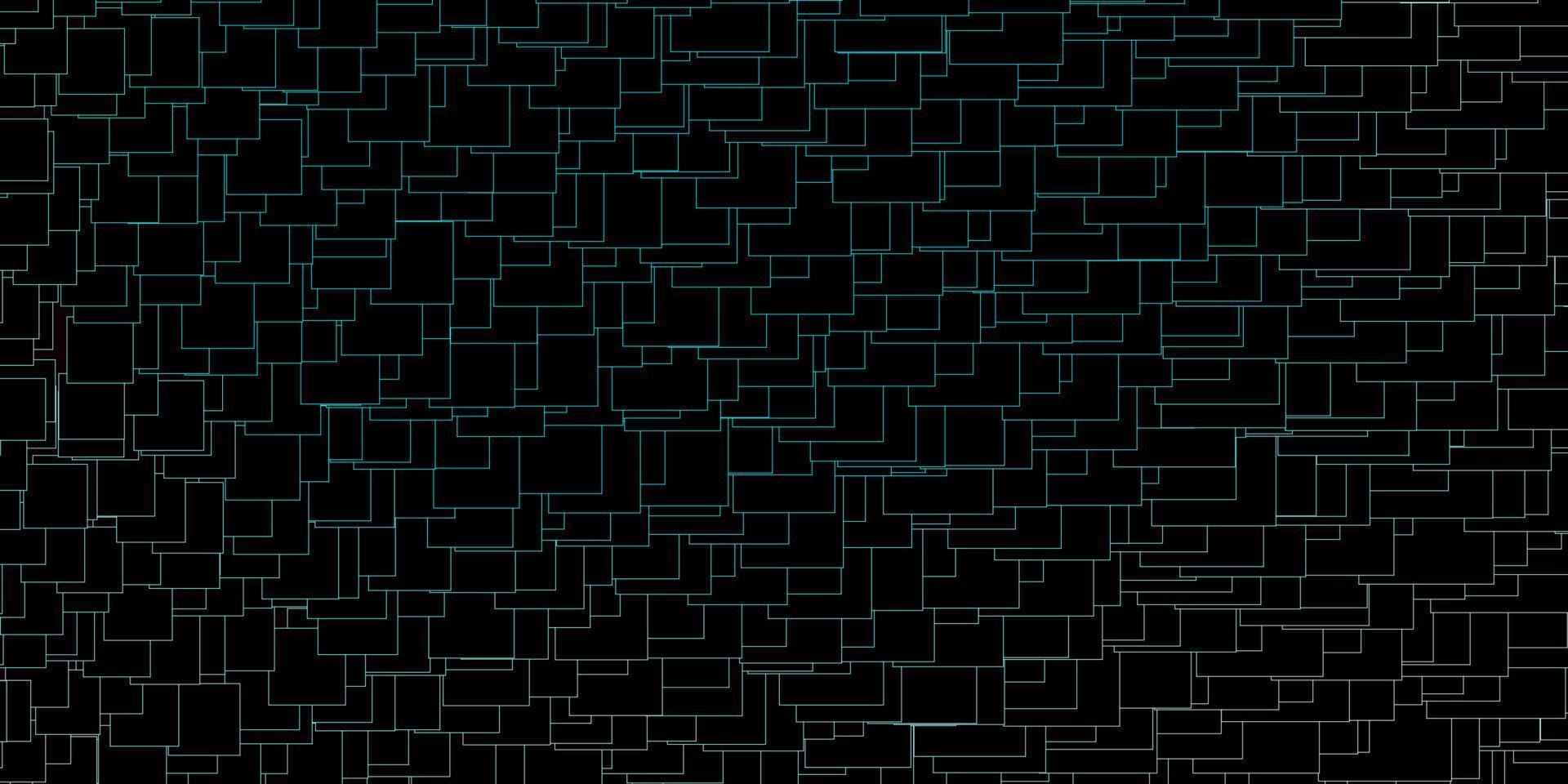 Dark Green vector pattern in square style.