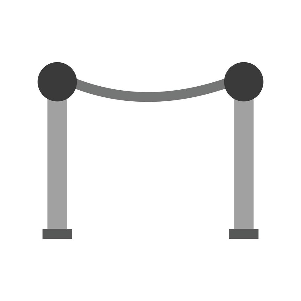 Limit Flat Greyscale Icon vector