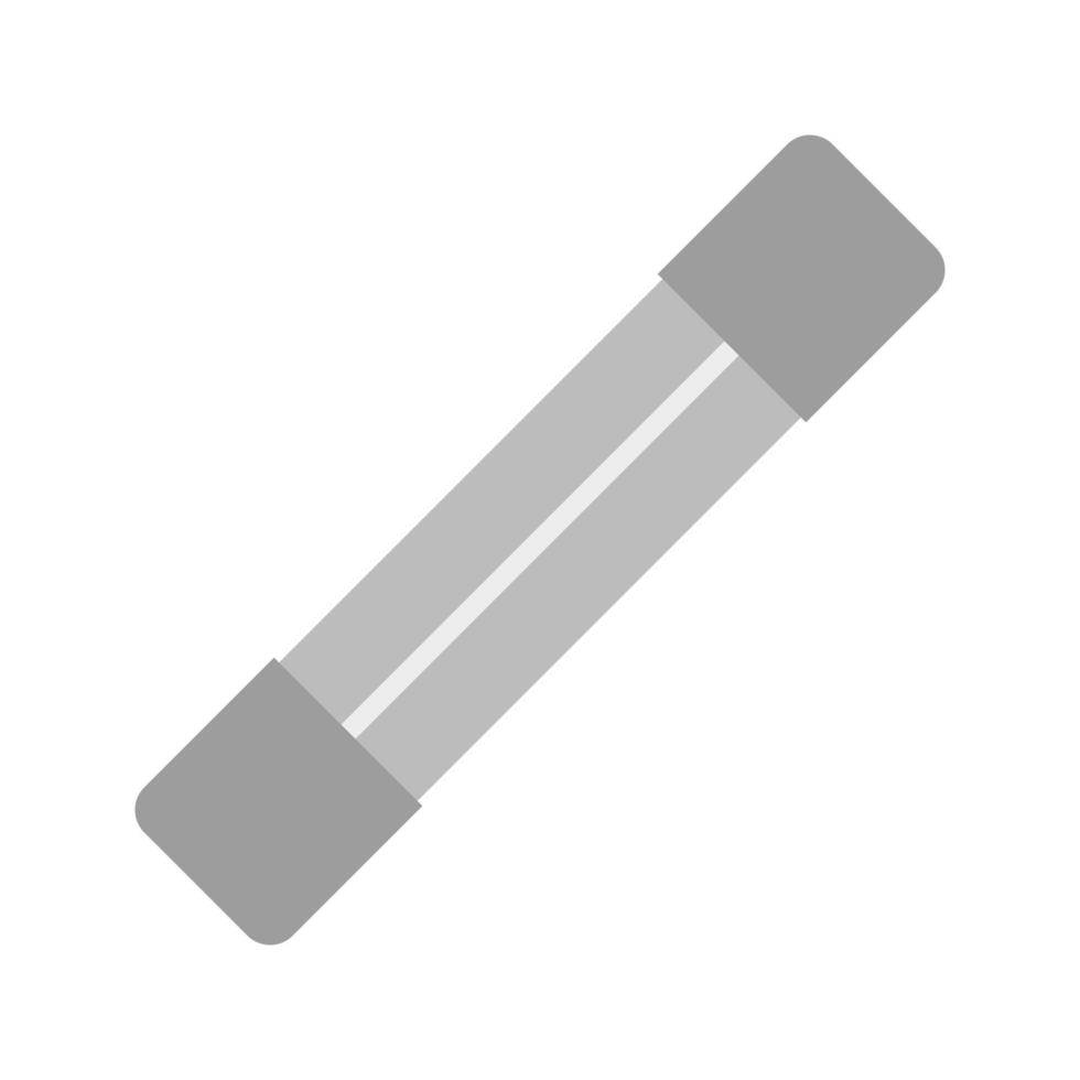 Fuse Flat Greyscale Icon vector