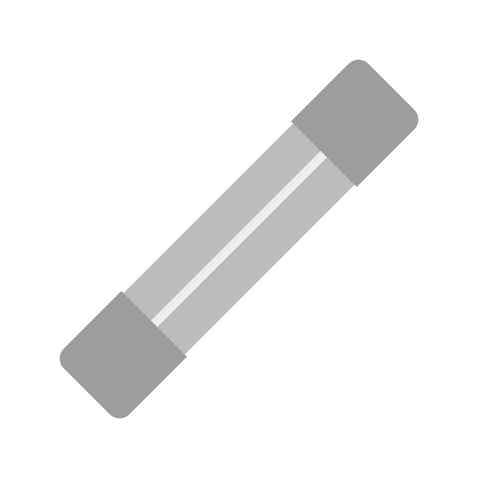 Fuse Flat Greyscale Icon vector