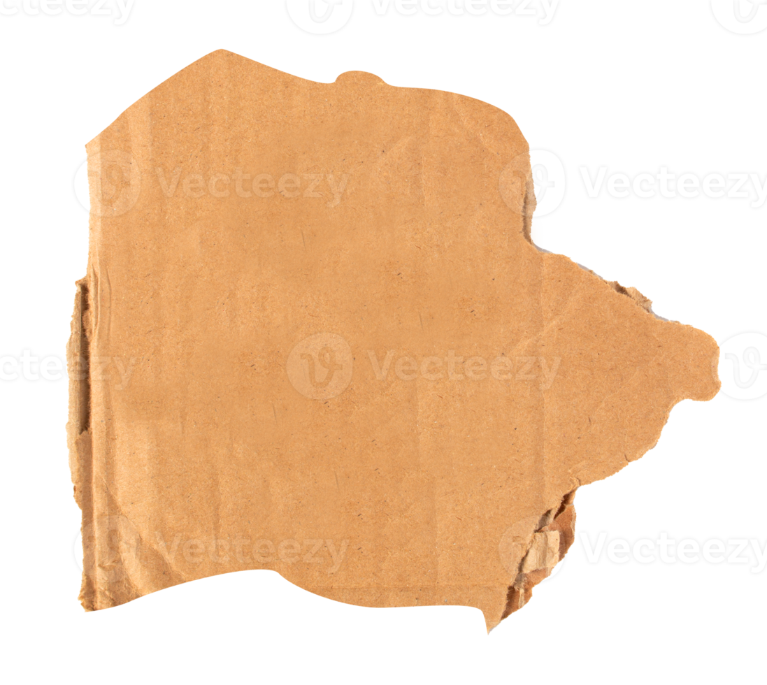 cardboard paper isolated png