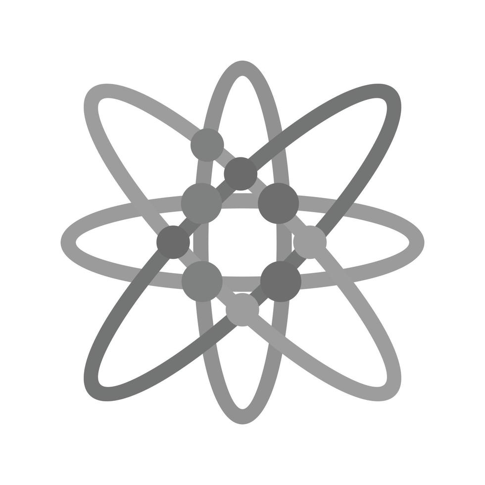 Science Flat Greyscale Icon vector