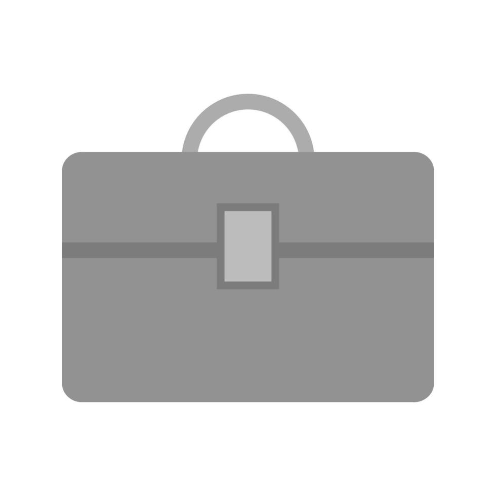 Briefcase I Flat Greyscale Icon vector