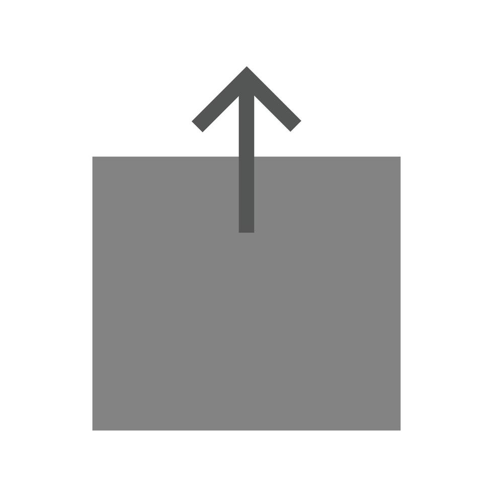 Launch Flat Greyscale Icon vector