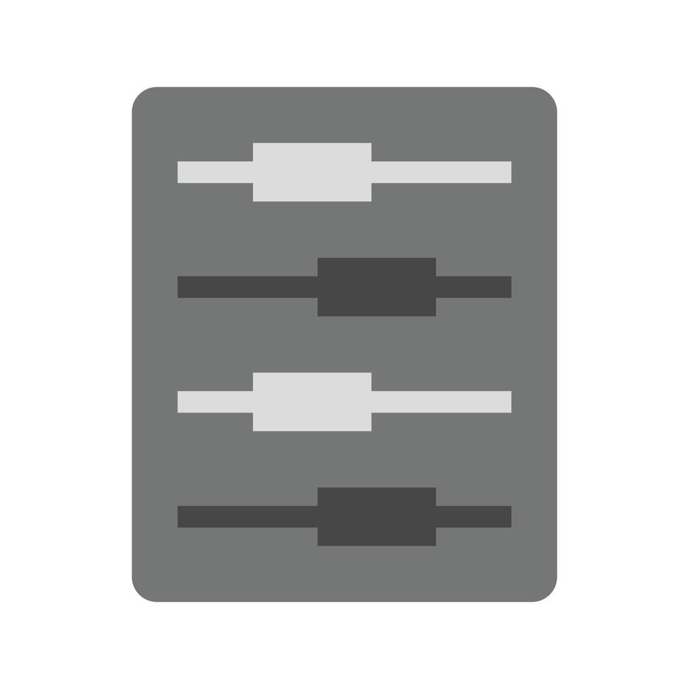 Track Changes Flat Greyscale Icon vector