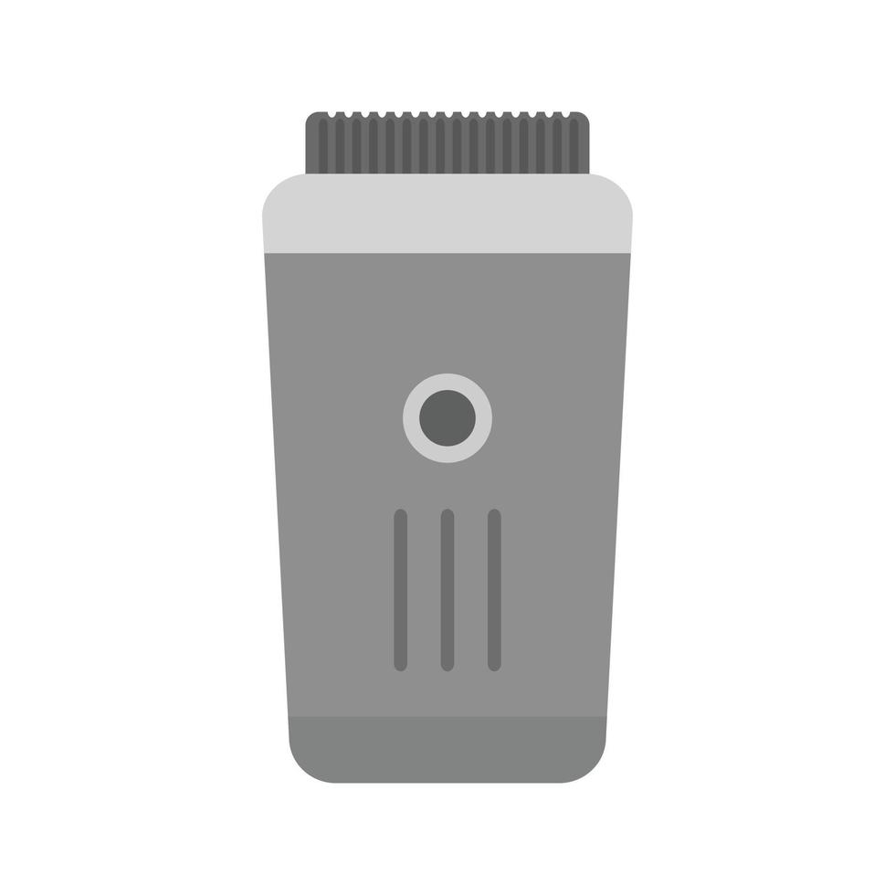 Trimmer I Flat Greyscale Icon vector