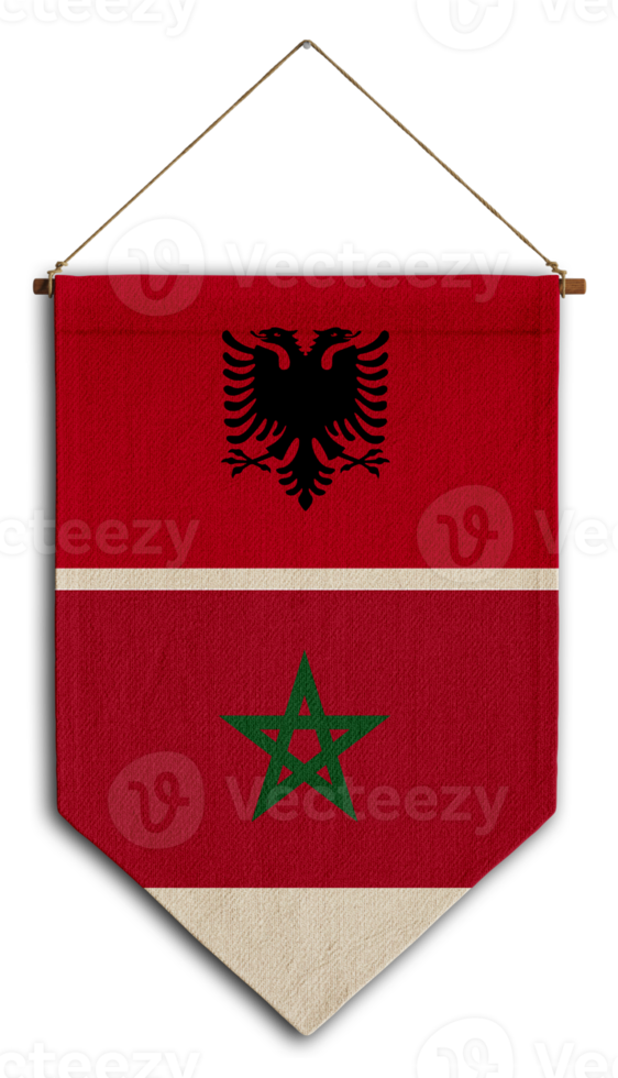 bandera relacion pais colgar tejido viajar inmigracion asesoria visa transparente albania marruecos png