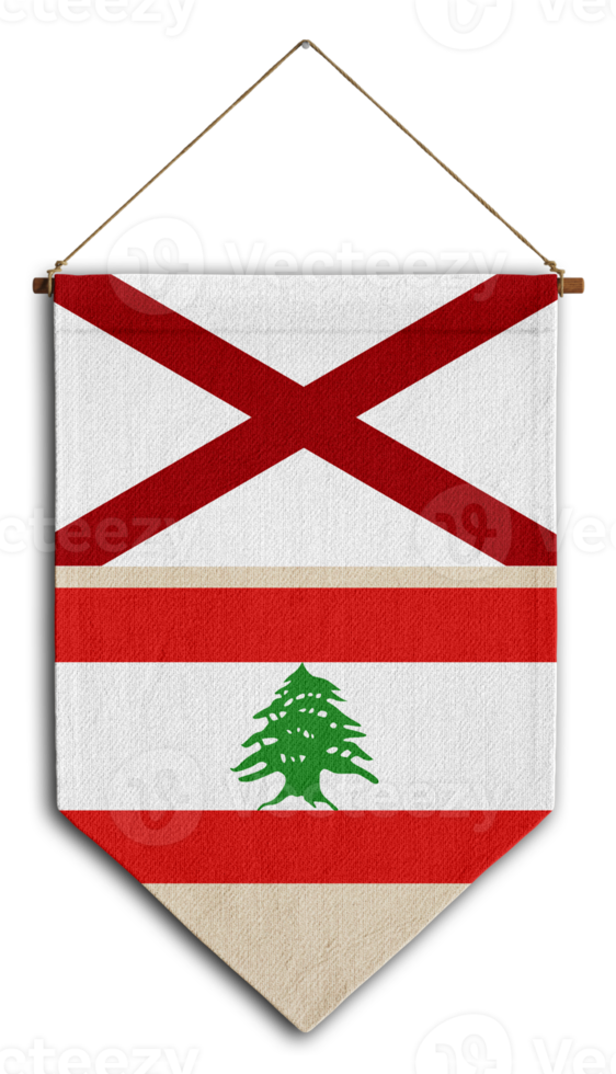drapeau relation pays suspendu tissu Voyage immigration conseil visa transparent Alabama Liban png