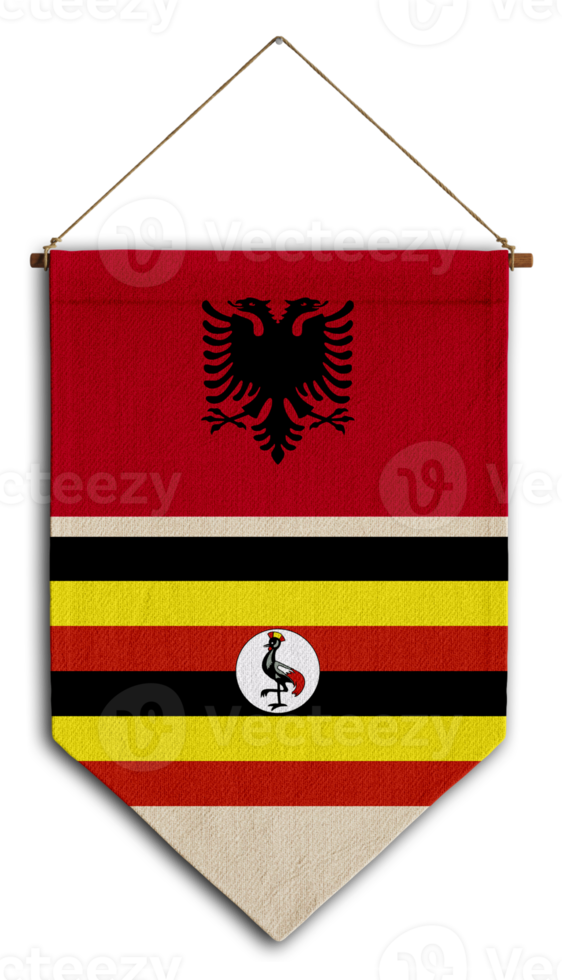 bandeira relação país pendurado tecido viagem consultoria de imigração visto transparente albânia uganda png
