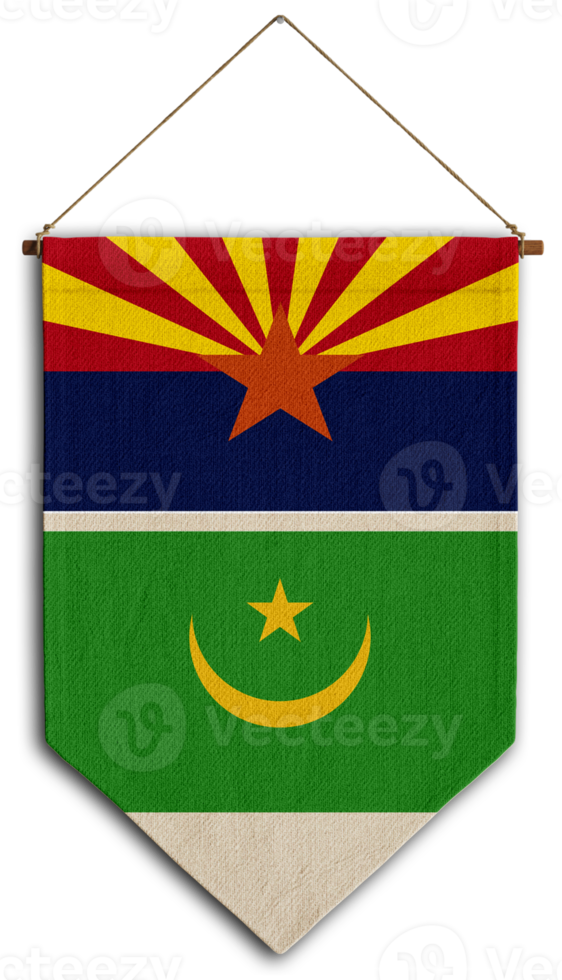 flagge beziehung land hängende stoff reise einwanderung beratung visum transparent arizona mauretanien png