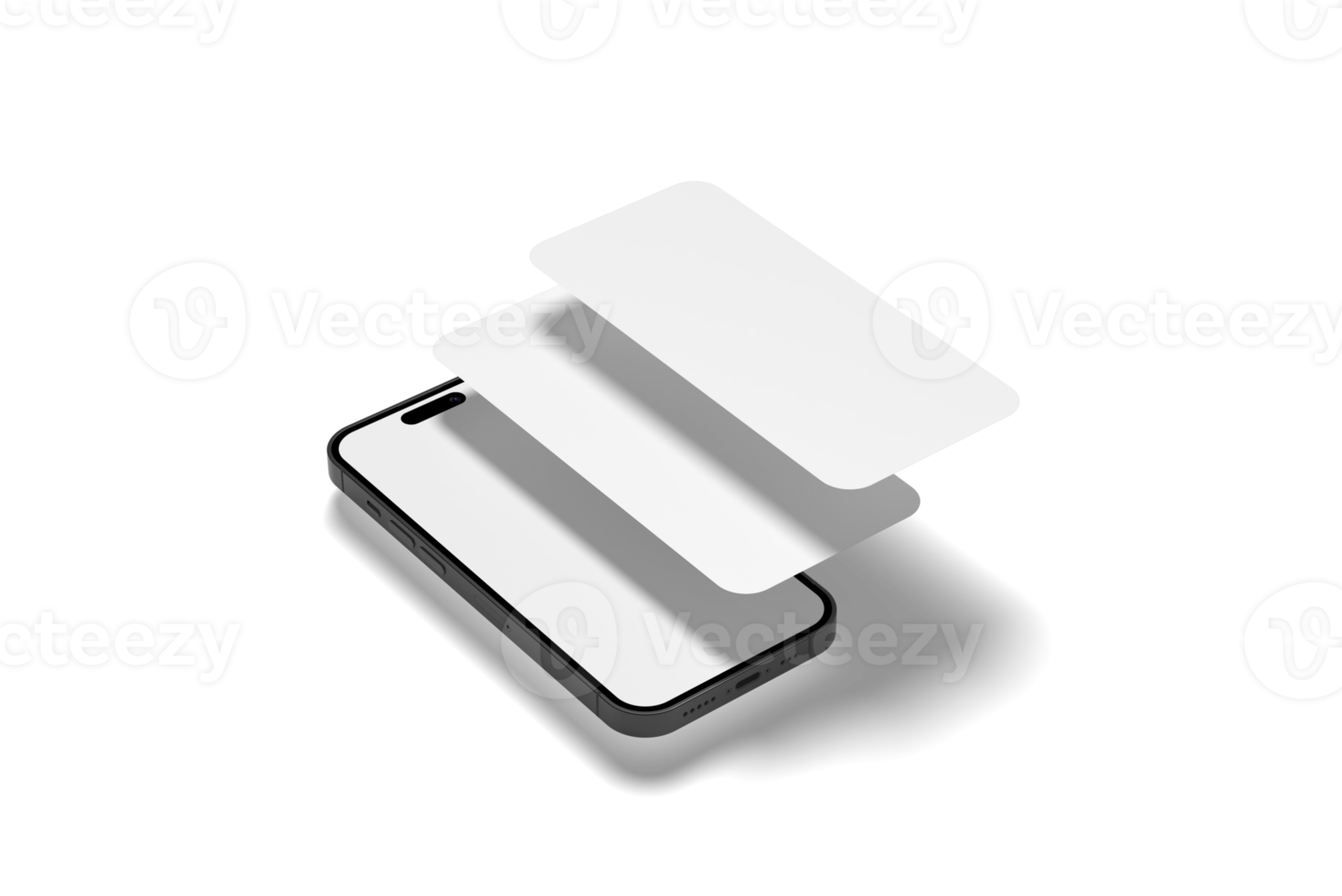 maquete de smartphone em branco png