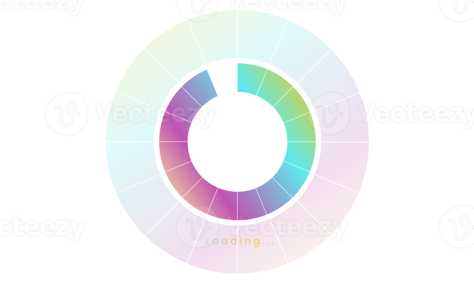 90 procent bezig met laden gebruiker koppel, een futuristische bezig met laden icoon, kleurrijk bezig met laden kraan menu ui, gebruik voor downloaden voortgang, web ontwerp sjabloon, koppel uploaden ontwerp. png