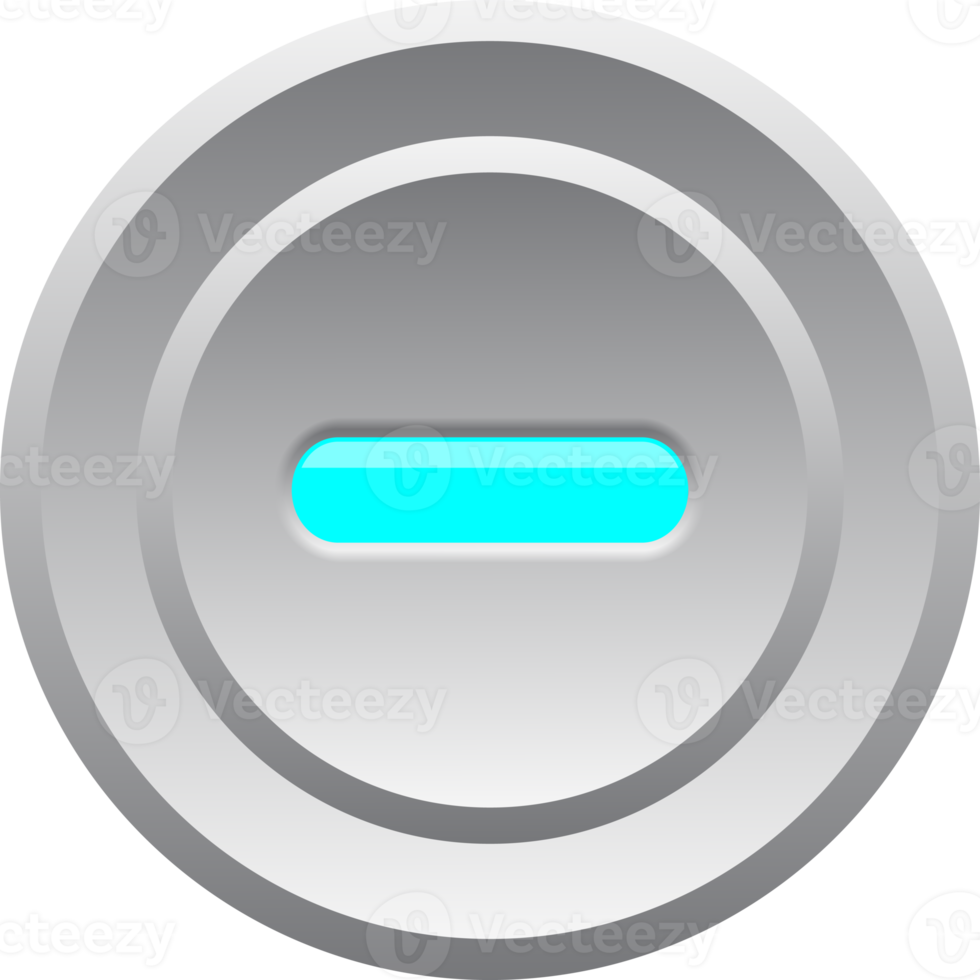 led on off switch control círculo botón electricidad decorativa para el fondo del sitio web png