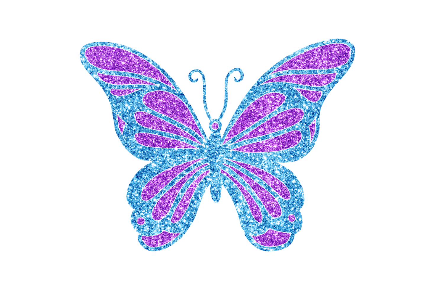 glitter fjäril ClipArt png, fjäril png